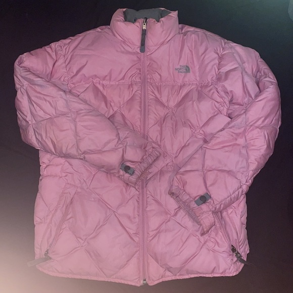 Baby pink ski jacket (The North Face) - Picture 2 of 4